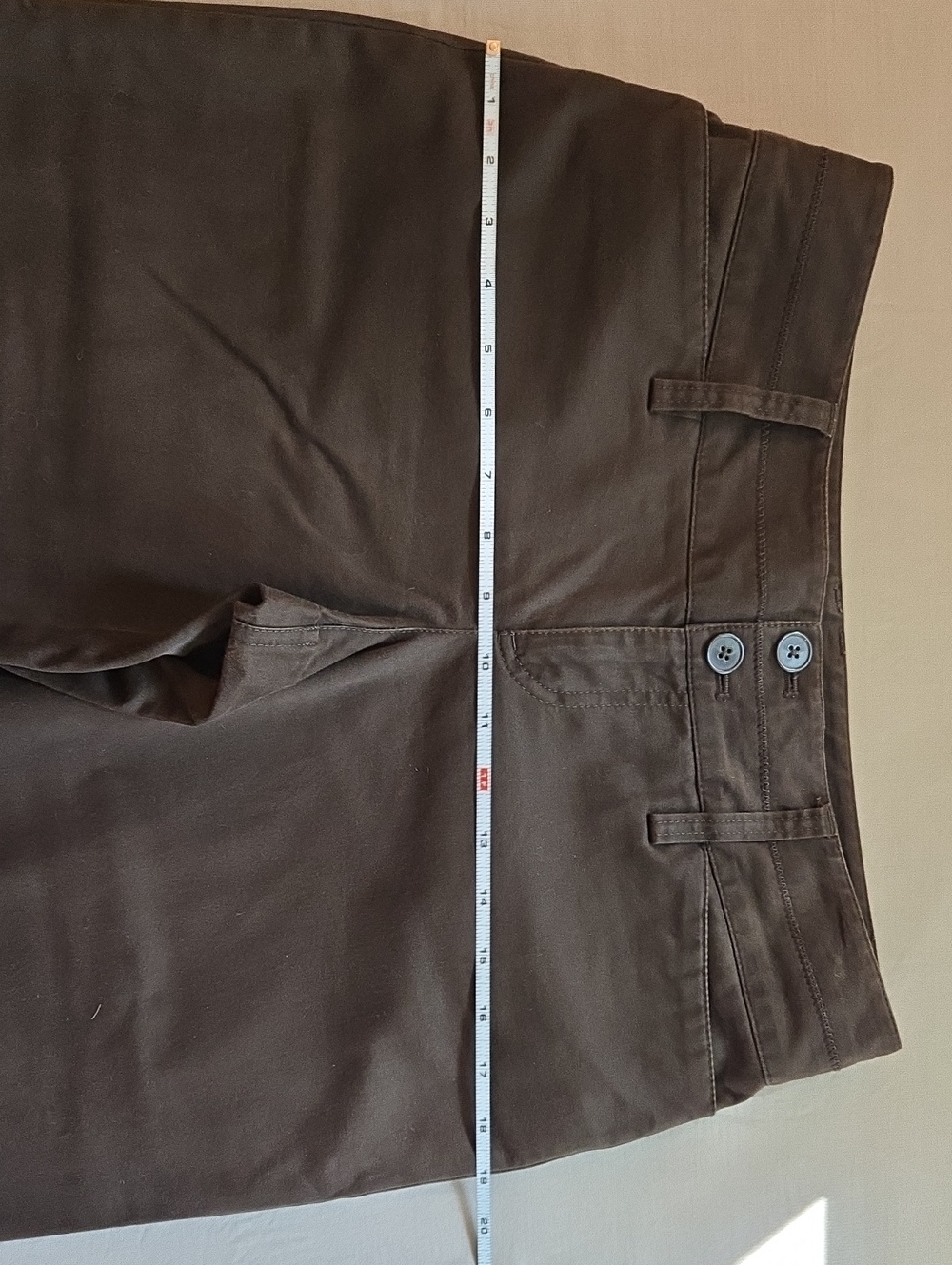 Ann Taylor LOFT Marissa Wide‑Leg Pants – Dark Brown Mid‑Rise Trouser sz 6 - Picture 8 of 10
